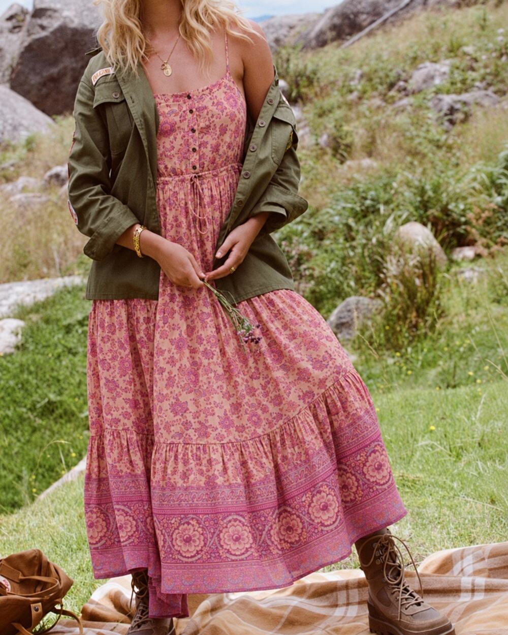 Spell & The Gypsy Folk Song Dress blossom Small